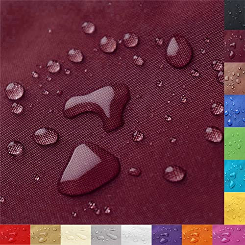 Ygann Wasserdichtes Polyesterstoof, 12.000 mm Wassersäule, 40 cm breit, Menge = Meter, Meterware, wasserdicht, reißfest, strapazierfähig, Outdoor-Gewebe, Farbe, Länge