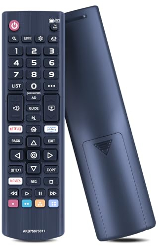 GOUYESHO Telecomando di ricambio AKB75675311 per LG Smart LED HDR TV 75UM7110PLB 70UM7100PLA 65UM7100PLA 65UM7000PLA 55UM7400PLB 55UM7000PLC 49UM7000PLA 32LM630BPLA per telecomando LG