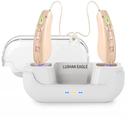 Audífonos Auriculares de amplificación de sonido Captadores de sonido con batería recargable de larga duración