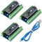DUBEUYEW 3pcs Nano Soldered Module, Nano Board CH340 Chip, 5V 16MHz for Arduino, with One Micro USB Cable and 3PCS Nano Terminal Adapter Shield Expansion Board