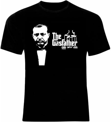 Men's Recep Tayyip Erdogan Godfather The Gasfather Türkei Turkey T Shirt Black L