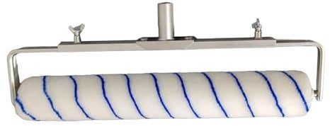 Colcolo Farbroller mit verstellbarem Rahmen, Farbrollerhülse, Dekoration, Haushaltswerkzeug für Einfahrt, Garage, Streichen von Wänden, Decke, Blaue Streifen