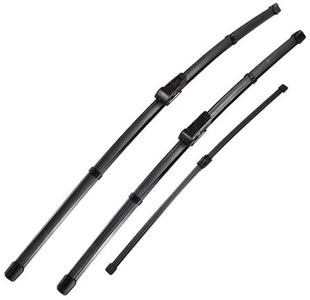 Scheibenwischer LHD vorne und hinten Wischerblätter Set for Audi Q3 MK1 2011-2017 2016 Windschutzscheibe Windschutzscheibe Fenster 24 + 20 + 16