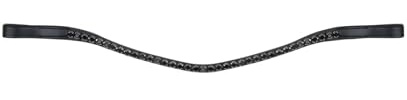 Waldhausen Stirnband X-Line Glam, schwarz, schwarz, VB
