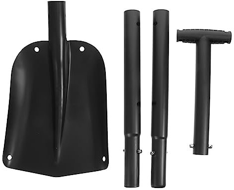 Schneefräse, schnurlos, Schneezubehör, Schneepflug, Schaufeln, Schneeräumwerkzeug, Winterwerkzeug, Winter, Schneepflug, Schneekelle, schwarzes Nylon, 1 Stück