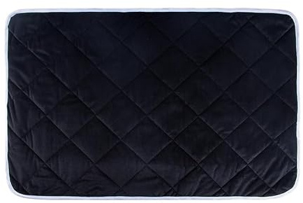 Self Heating Pet Pad for Cats and Dog Indoor Outdoor Puppy Heat Mat Warm Bed for Senior Pets Whelping Box Crate Travel Camping Non Electric Thermal Blanket Machine Washable (Blue, M（18.9 x 27.6）)