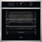 Four encastrable pyrolyse Sauter SOP5764X - Four multifonction Chaleur tournante ou pulsée / 73 litres / Classe A+ / Inox / Porte froide (4 vitres)