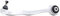 RIDEX 273C0314 Querlenker Vorne Links, unten, hinten