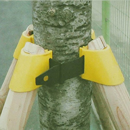INOVEY Gartenarbeit TPR Obst Baum Fixierung Unterstützung Werkzeug Pflanze Windbreak Schutz Bindungs Halter Kit - 60Mm