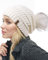 FURTALK Beaniemütze für Frauen Slouch Style Warme Wintermütze mit Kunstpelz Bommel