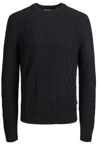 JJ REBEL Herren Jrebjosh Knit Crew Neck Jrebjosh Knit Crew Neck (1er Pack)