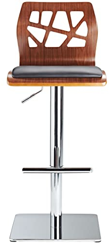 Tabouret de bar Funky Noyer