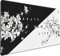 Cherry Blossom XXL Anime Desk Pad - Black & White Gaming Mouse Pad (31.5x15.7in), Smooth Surface, Non-Slip Base, Stitched Edges, Large Mouse Pad & Keyboard Mat