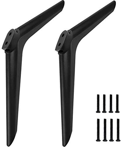 Dinghosen TV Stand for Hisense Roku Smart TV, 32-43 inches, Tabletop Mount, Replacement for Hisense TV Stand with Screws and Instruction