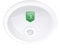 Lumiled Deckenleuchte 2x E27 IP44 mit 360° Sensor weiß Deckenlampe Bewegungsmelder Spot Deckenlampe Wohnzimmer Deckenstrahler rund Panel Decke Sensorleuchte außen Korridor Keller Balkon 30cm