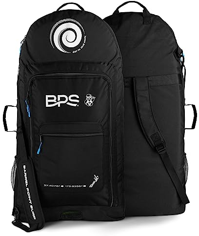 BPS New Zealand Universal Bodyboard Bag (2 to 3 Board Capacity) - Made from Recycled Plastic Bottles