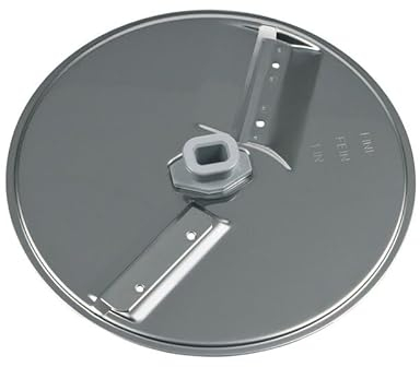 LUTH Premium Profi Parts Schneidscheibe kompatibel mit Bosch 12007725 Wendescheibe Dick/Dünn für Durchlaufschnitzler Küchenmaschine