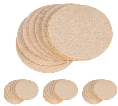 4er-Set Nr. 6 Kaffeefilter Mokkakanne Filterpapier, Einweg-Kaffeefilter (100 Stück)