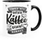 SpecialMe® Tasse Spruch Finger Weg dieser Kaffee gehört Wunschname Geschenk Kaffeeliebhaber personalisiert Bürotasse weiß-innen-schwarz standard
