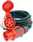 CEE Starkstromkabel (1,5m-50m) 16A Verlängerungskabel Titanex H07RN-F 5x1,5mm² mit PCE Grip Stecker und Kupplung, Business-Line von Event-Kabel (30 Meter)