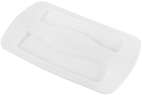 Luxshiny Silicone Toaster Cover Dust-Proof Toaster Protective Lid Bread Maker Cover for Kitchen Appliance Smooth Surface Easy to Clean 6.89 X 4.33 X 0.39 in