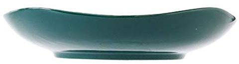 HJUGHPN Piatti in ceramica per la tavola, piatto in ceramica per la casa, verde scuro 20,3 cm profondo piatto quadrato (pesce verde)
