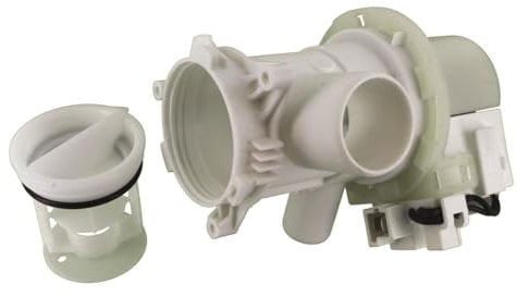 Reliapart Compatible C00912661 for Beko WM5140 Series Drain Pump Base & Filter Housing Assembly