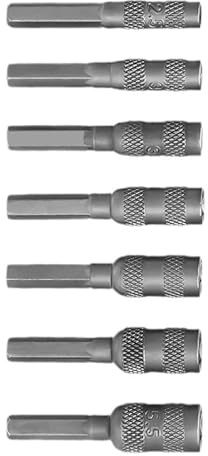 Lot de 7 tournevis à douille hexagonale de 2,5 mm à 5,5 mm pour réparation de voiture