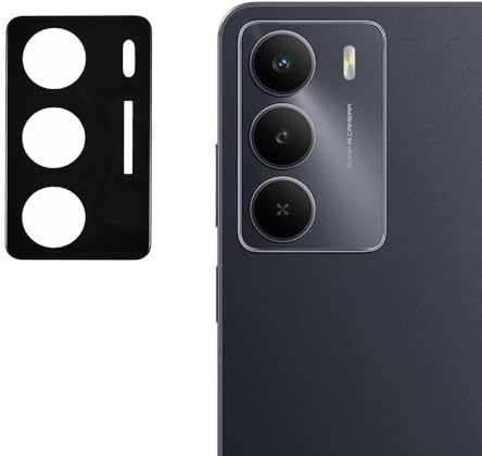 Techsuit Kameraschutzglas für Realme 14x Gehärtetes Glas mit 9H Härte, Kristallklar, Kratzfest, Anti Fingerabdruck, Einfache Installation, Full Camera