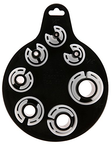 MUXSAM Car Air Conditioning Fuel Line Disconnect Tool Set OIL Pipe Removal Repair Tool, 7 in 1 AC Disconnect Tool Air Condition Oil Fuel Line Disconnect Tool Quick Connecting Sleeves