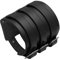 MILAKOO Herren Alloy Lederarmband Armreif Manschette Silber Braun Einstellbar