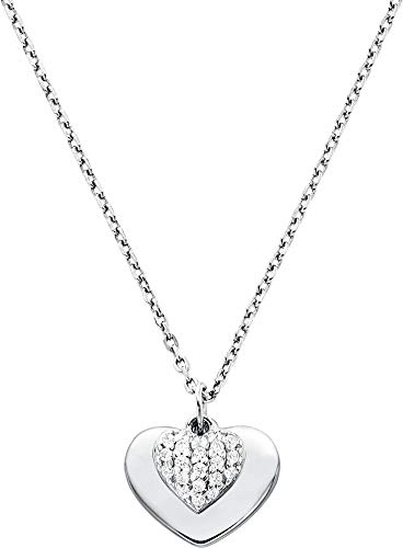 Michael Kors MKC1120AN040 Damen Collier Silber 925 Silber weiß Zirkonia 45 cm