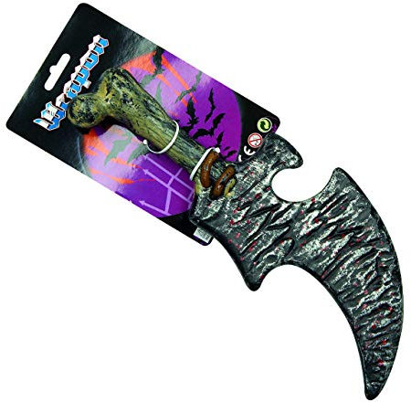 Zeus Party PUGNALE Horror con Ossa Halloween Accessorio Cosplay Travestimento