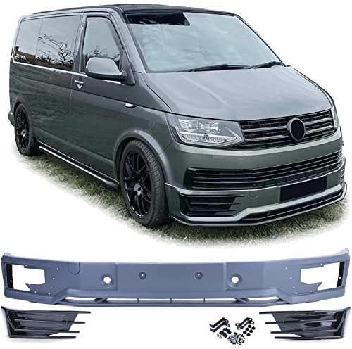 Front Spoiler Stoßstange Sportline Look für VW T6 Bus Transporter 15-19
