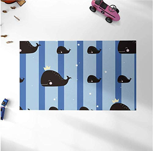 Oedim Kindisch Wal Teppichboden PVC Zimmer | 95 cm x 95 cm | PVC Teppich | Vinylböden | Sintasol Boden | Dekorationsgegenstände Zimmer