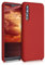 kwmobile Carcasa Compatible con Huawei P20 Pro Funda - Case TPU y Silicona antigolpes - Apto Carga inalámbrica - Rojo Oscuro