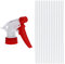 HEALLILY 15Pcs Spray Nozzle Replacement Tops Mist Water Bottle Sprayer Heads for Bathroom Kitchen - Red