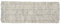 styleBREAKER Damen Strick Stirnband einfarbig mit Zopfmuster, Thermo Fleece Futter, Winter Headband Uni 04026058, Farbe:Hellgrau