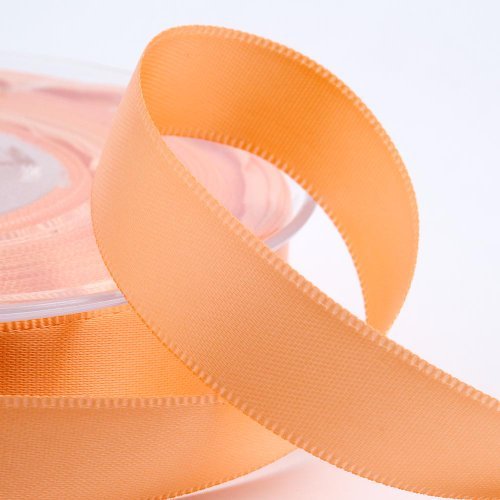 Italian Options Satinband, 6 mm breit x 25 m Rolle, pfirsichfarben