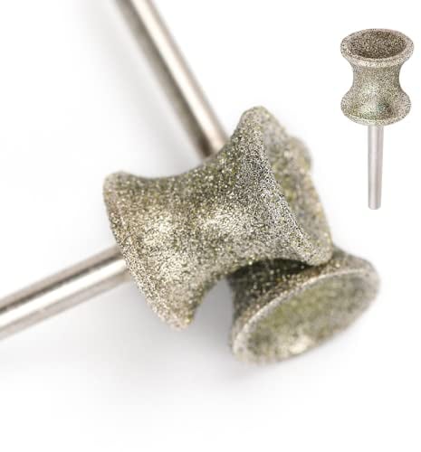 Evrblock 2 Pcs Diamond Nail Grinder Bits for Dremel Dremel and many others