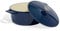 Made In Cookware - Dutch Oven 5.5 Quart - Blue - Enameled Cast Iron - Exceptional Heat Retention & Durability - Professional Cookware - Crafted in France - Induction Compatible