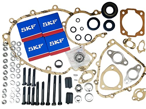 KIT REVISIONE MOTORE PIAGGIO VESPA 50 SPECIAL GUARNIZIONI PARAOLI CUSCINETTI ECC