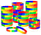 TUPARKA 40pcs Gay Pride Wristbands LGBT Lesbian Rainbow Wristbands Silicone Sports Rubber Bracelets