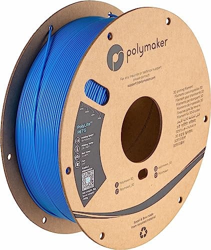 Polymaker PolyLite PETG - 1.75mm - 1kg - Electric Blue