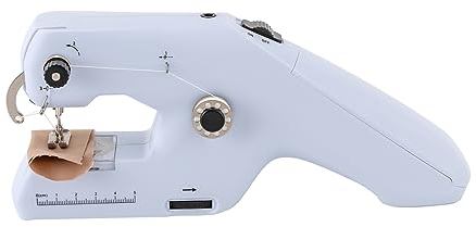 Tech Nähmaschine Mini Size (9,53 * 2,37 * 4,06 Zoll) elektrische Mini-Handnähmaschine ist aus hochwertigen Materialien hergestellt