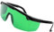 Paowsietiviity Gafas de protección IPL/E-light, punto de congelación, palanca degradada, gafas de seguridad, gafas de trabajo universales, color verde