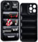 CHBSHENG Cool Phone Case for iPhone 15 Case for Boys Men Street Design Aesthetic Shockproof Basketball Sneaker Sports Designer Cases Compatible with iPhone 15 Black