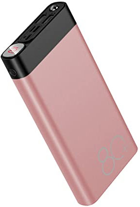 portable charger,20000mAh LED display power bank 2 USB ports,USB C input/output fast charging battery pack,mobile phone charger power bank