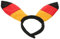 WOONEKY Bunny Ohren Haarreif Für Halloween Kaninchenohren Kopfschmuck Dekoratives Stirnband Für Kostümparty Fotorequisiten Für Erwachsene