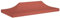 Xichuzi Partyzelt-Dach, Ersatz Pavillondach, Dach Für Pavillon, Ersatzdach Pavillon, 6x3 m Terrakotta-Rot 270 g/m²